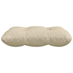 Cuscini per Seduta 4 pcs Crema 40 x 40 x 12 cm Tessuto