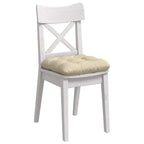 Cuscini per Seduta 4 pcs Crema 40 x 40 x 12 cm Tessuto