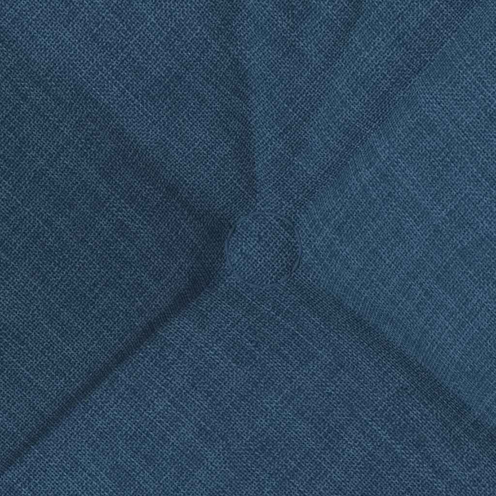 Cuscini per Seduta 4 pcs Blu 40 x 40 x 12 cm Tessuto