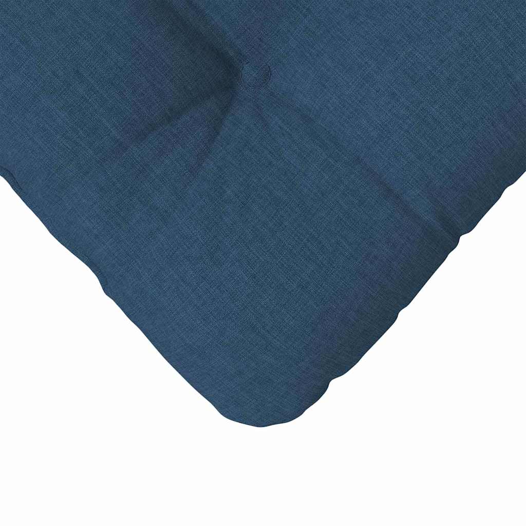 Cuscini per Seduta 4 pcs Blu 40 x 40 x 12 cm Tessuto