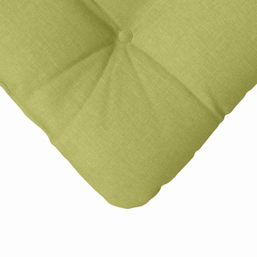 Cuscini per Seduta 4 pcs Verde chiaro 40 x 40 x 12 cm Tessuto