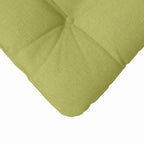 Cuscini per Seduta 4 pcs Verde chiaro 40 x 40 x 12 cm Tessuto