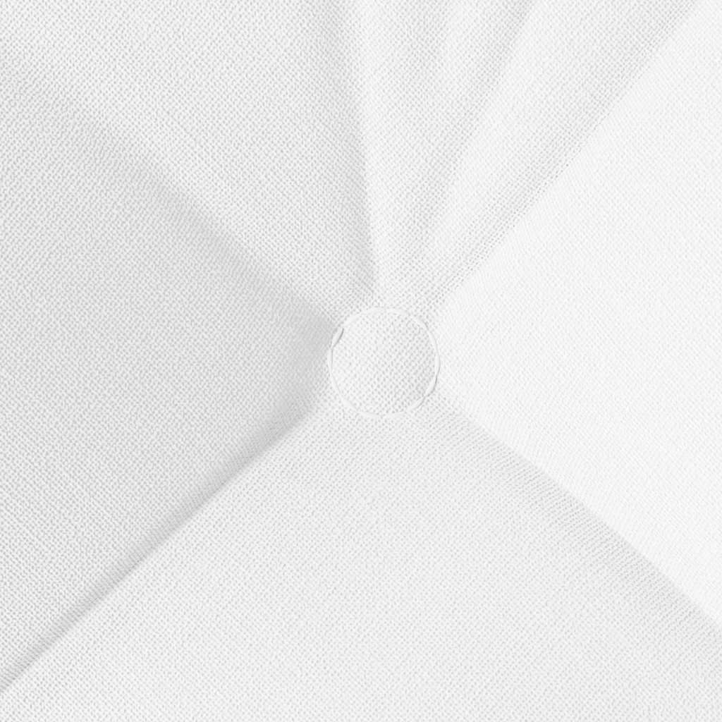 Cuscini per Seduta 4 pcs Bianco 40 x 40 x 12 cm Tessuto