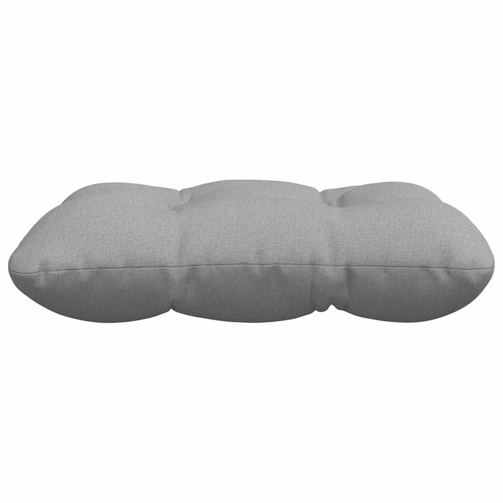 Cuscini per Seduta 4 pcs Grigio Nuvola 40 x 40 x 12 cm Tessuto