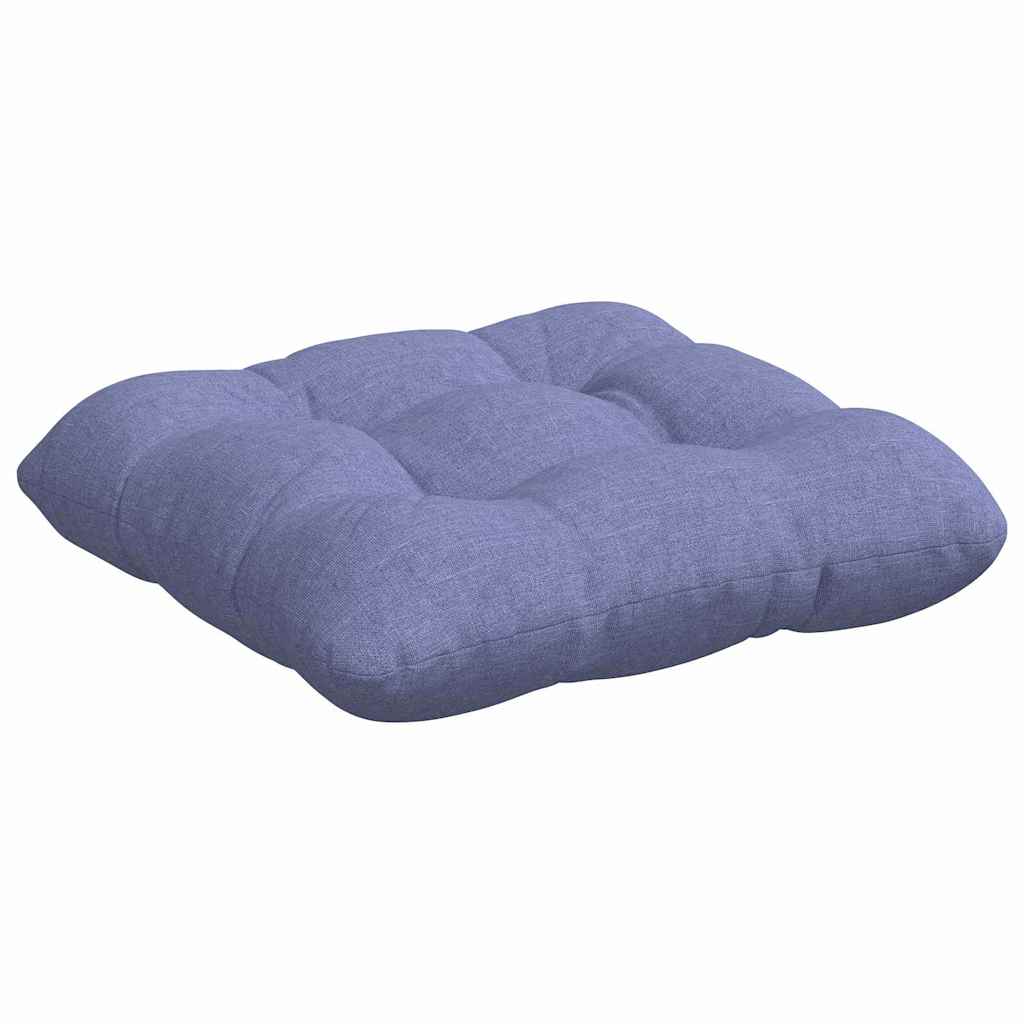 Cuscini per Seduta 4 pcs Blu jeans 40 x 40 x 12 cm Tessuto