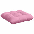 Cuscini per Seduta 4 pcs Rosa 40 x 40 x 12 cm Tessuto