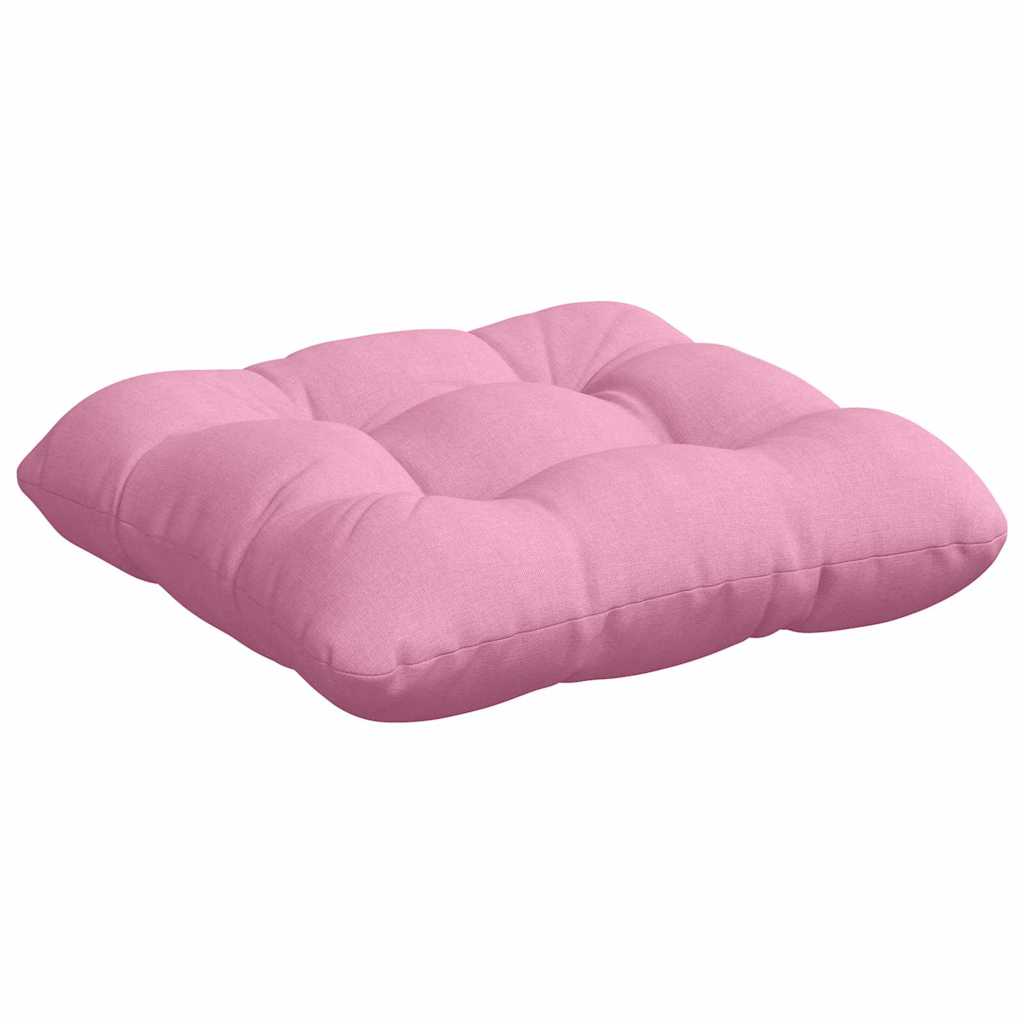 Cuscini per Seduta 4 pcs Rosa 40 x 40 x 12 cm Tessuto