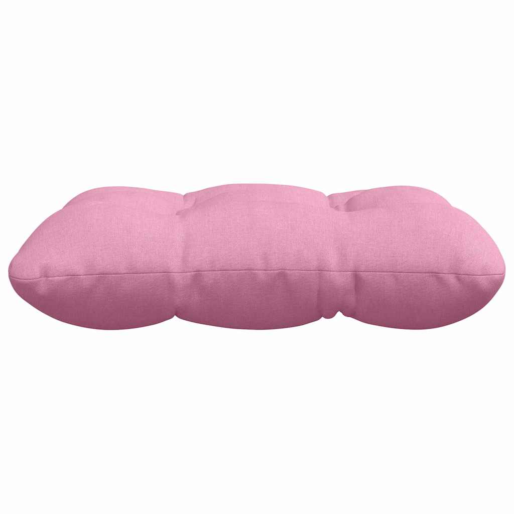 Cuscini per Seduta 4 pcs Rosa 40 x 40 x 12 cm Tessuto