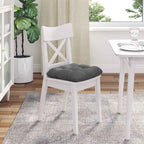 Cuscini per Seduta 4 pcs Grigio scuro 40 x 40 cm
