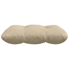 Cuscini per Seduta 4 pcs Crema 40 x 40 cm Tessuto in Microfibra