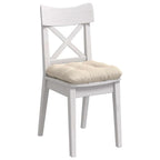 Cuscini per Seduta 4 pcs Beige 40 x 40 cm Tessuto in Microfibra