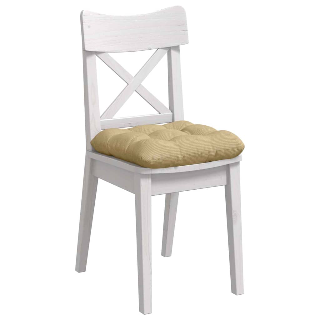 Cuscini per Seduta 4 pcs Grigio Verde 40 x 40 cm