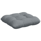 Cuscini per Seduta 4 pcs Grigio chiaro 45 x 45 x 12 cm Tessuto