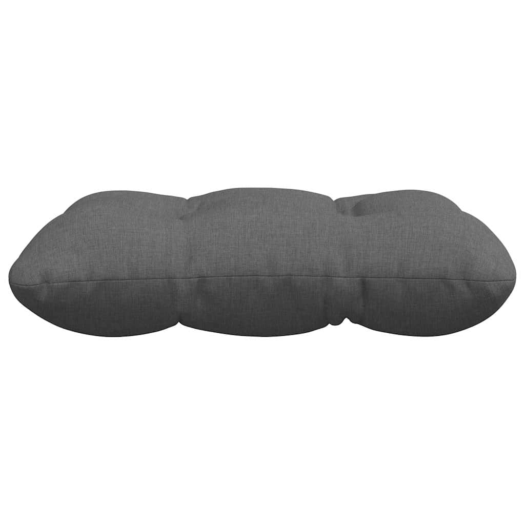 Cuscini per Seduta 4 pcs Grigio scuro 45 x 45 x 12 cm Tessuto