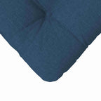 Cuscini per Seduta 4 pcs Blu 45 x 45 x 12 cm Tessuto