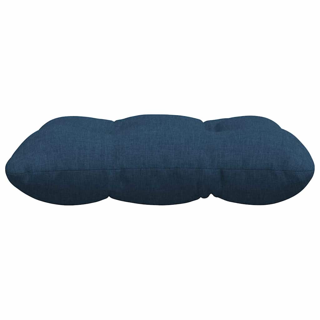 Cuscini per Seduta 4 pcs Blu 45 x 45 x 12 cm Tessuto