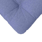 Cuscini per Seduta 4 pcs Blu jeans 45 x 45 x 12 cm Tessuto