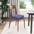 Cuscini per Seduta 4 pcs Blu jeans 45 x 45 x 12 cm Tessuto