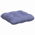 Cuscini per Seduta 4 pcs Blu jeans 45 x 45 x 12 cm Tessuto