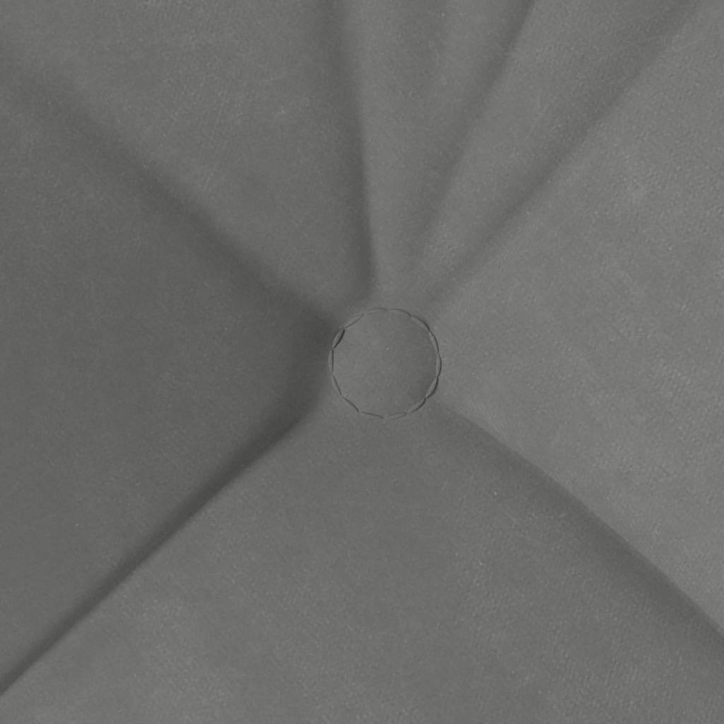 Cuscini per Seduta 4 pcs Grigio scuro 45 x 45 cm