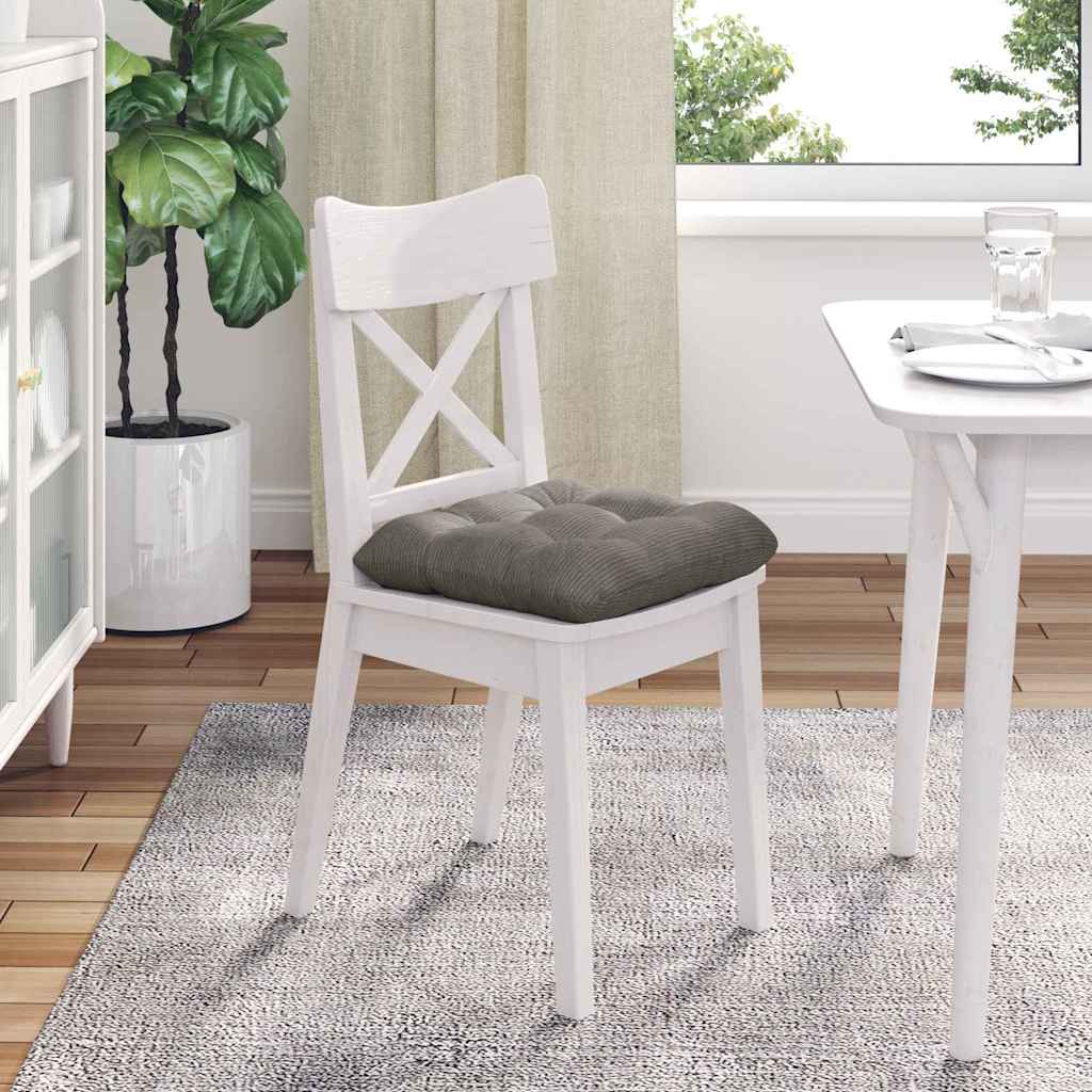 Cuscini per Seduta 4 pcs Grigio chiaro 45 x 45 cm