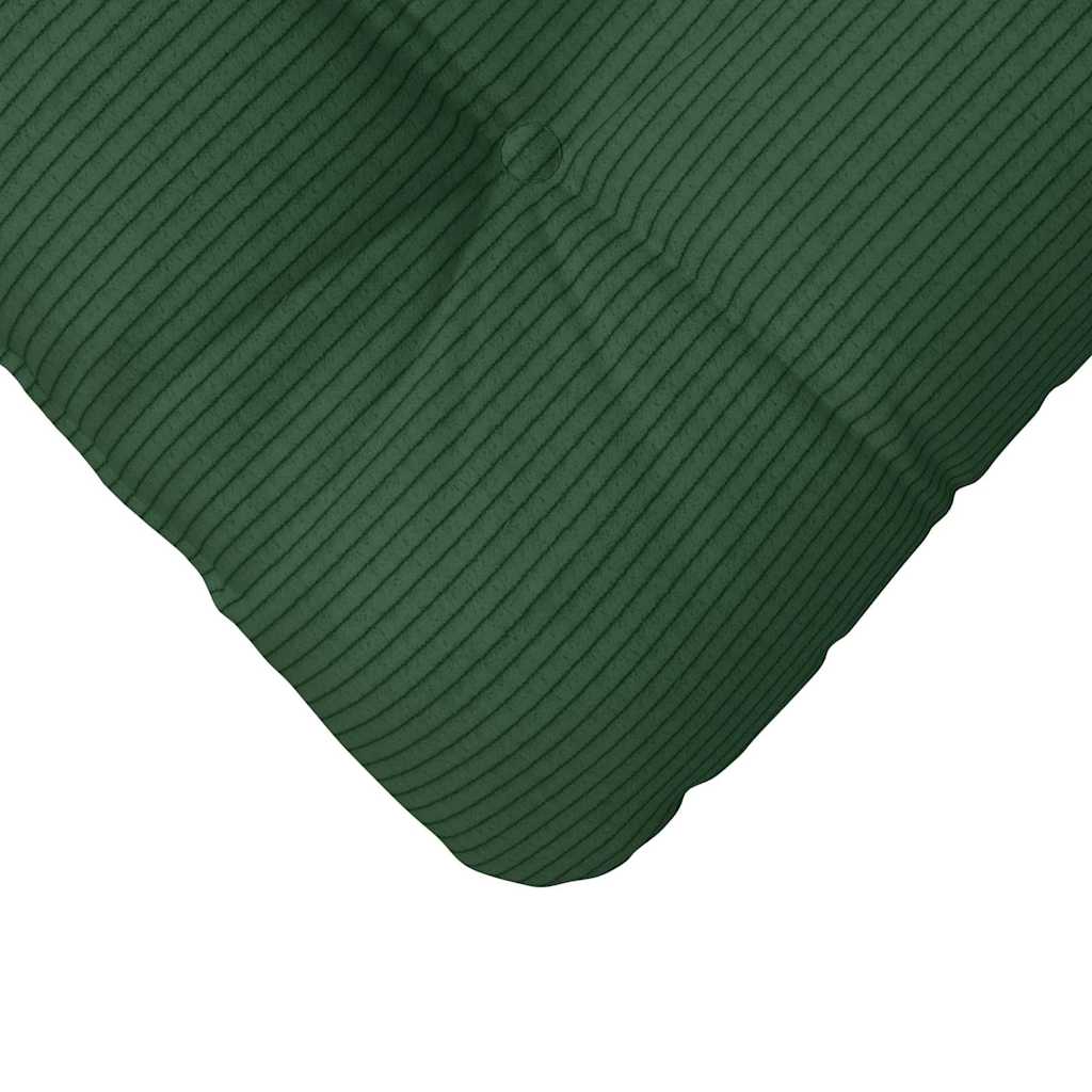 Cuscini per Seduta 4 pcs Verde Scuro 45 x 45 cm
