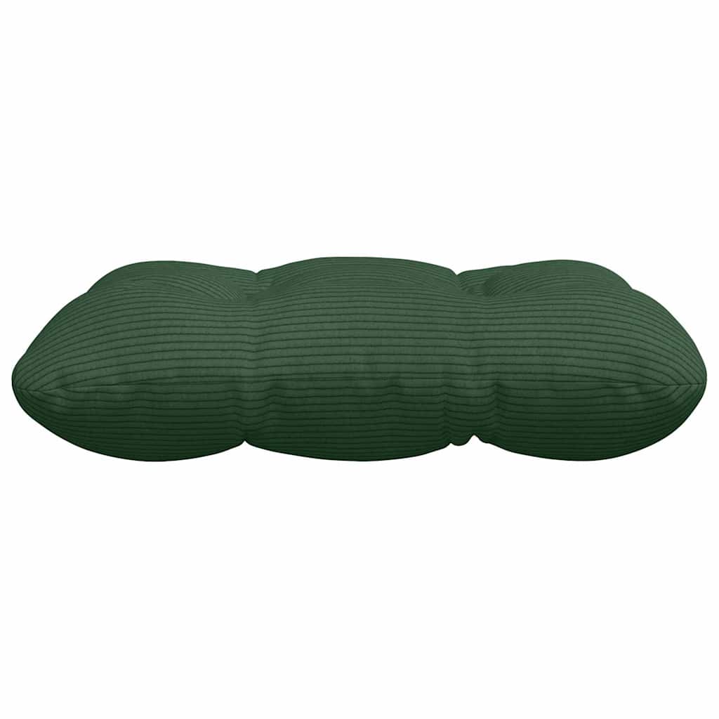 Cuscini per Seduta 4 pcs Verde Scuro 45 x 45 cm