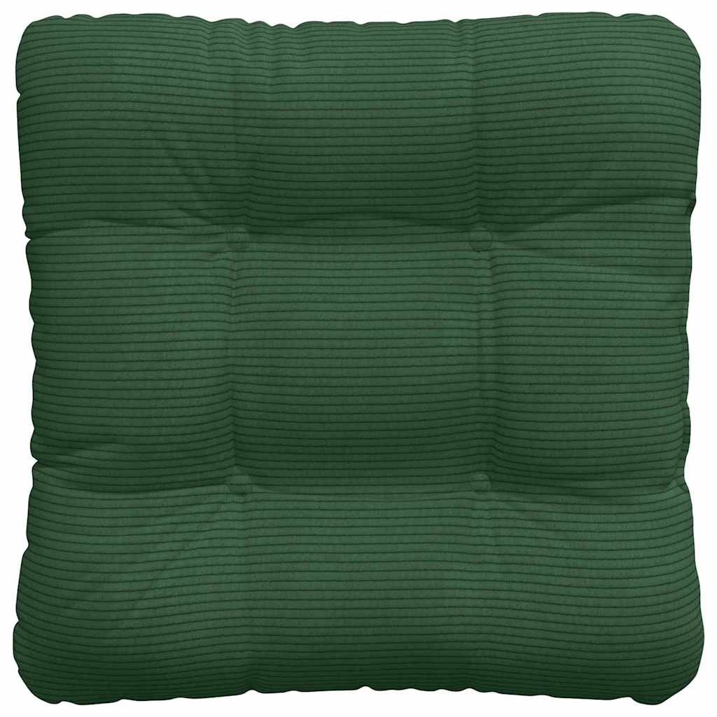 Cuscini per Seduta 4 pcs Verde Scuro 45 x 45 cm