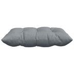Cuscini per Seduta 4 pcs Grigio chiaro 40 x 40 x 6 cm Tessuto