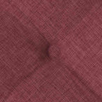 Cuscini per Seduta 4 pcs Rosso Vino 40 x 40 x 6 cm Tessuto