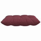 Cuscini per Seduta 4 pcs Rosso Vino 40 x 40 x 6 cm Tessuto