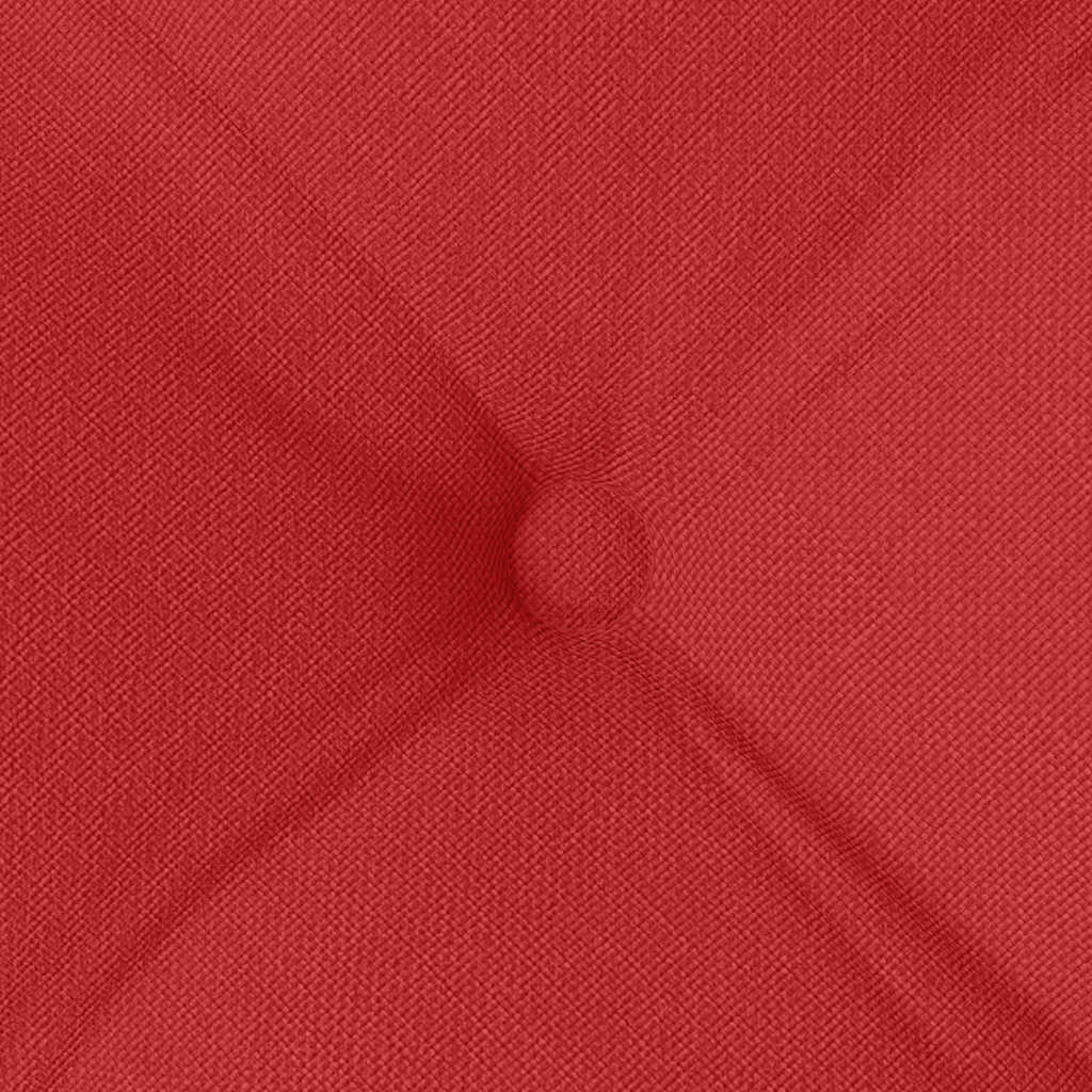 Cuscini per Seduta 4 pcs Rosso 40 x 40 x 6 cm Tessuto