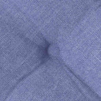 Cuscini per Seduta 4 pcs Blu jeans 40 x 40 x 6 cm Tessuto