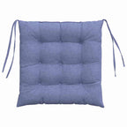 Cuscini per Seduta 4 pcs Blu jeans 40 x 40 x 6 cm Tessuto