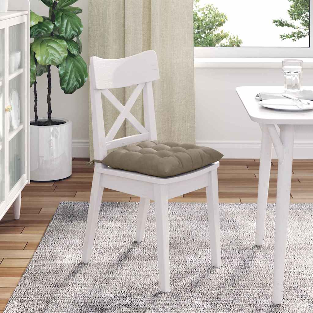 Cuscini per Seduta 4 pcs Talpa 40 x 40 x 6 cm Microfibra