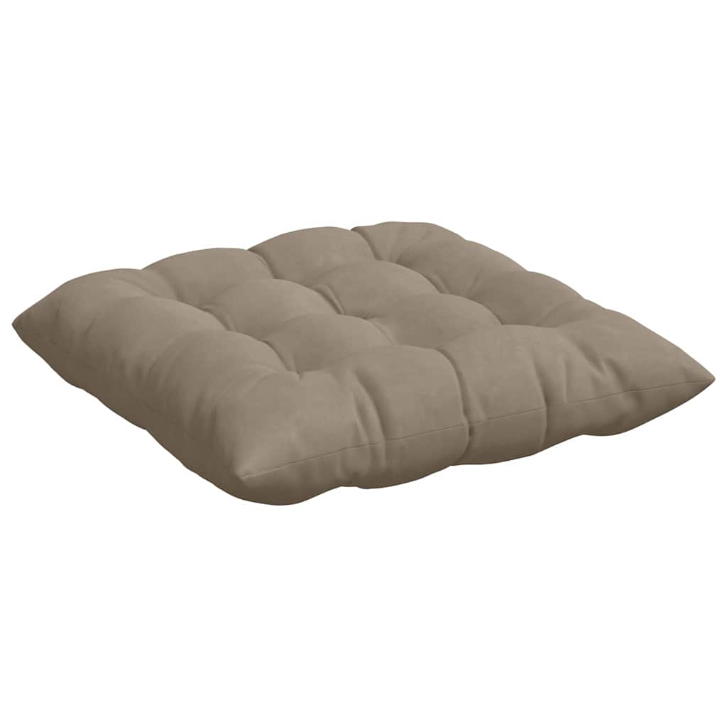Cuscini per Seduta 4 pcs Talpa 40 x 40 x 6 cm Microfibra