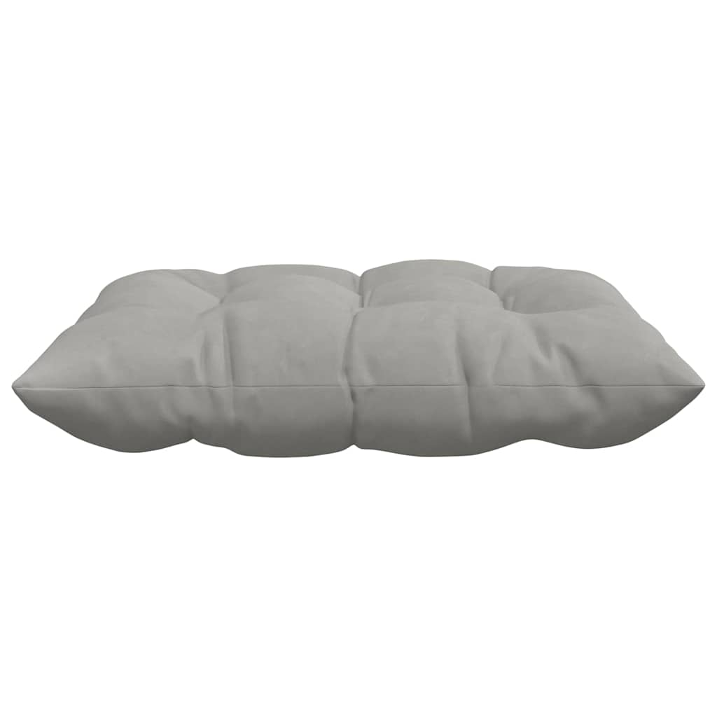 Cuscini per Seduta 4 pcs Grigio chiaro 40 x 40 x 6 cm