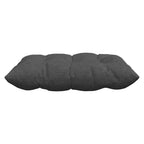 Cuscini per Seduta 4 pcs Grigio scuro 40 x 40 x 6 cm