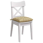 Cuscini per Seduta 4 pcs Grigio Verde 40 x 40 x 6 cm