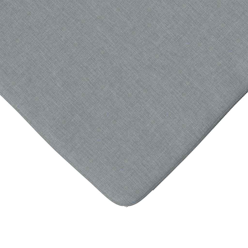 Cuscini per Seduta 4 pcs Grigio chiaro 40 x 40 x 3 cm Tessuto