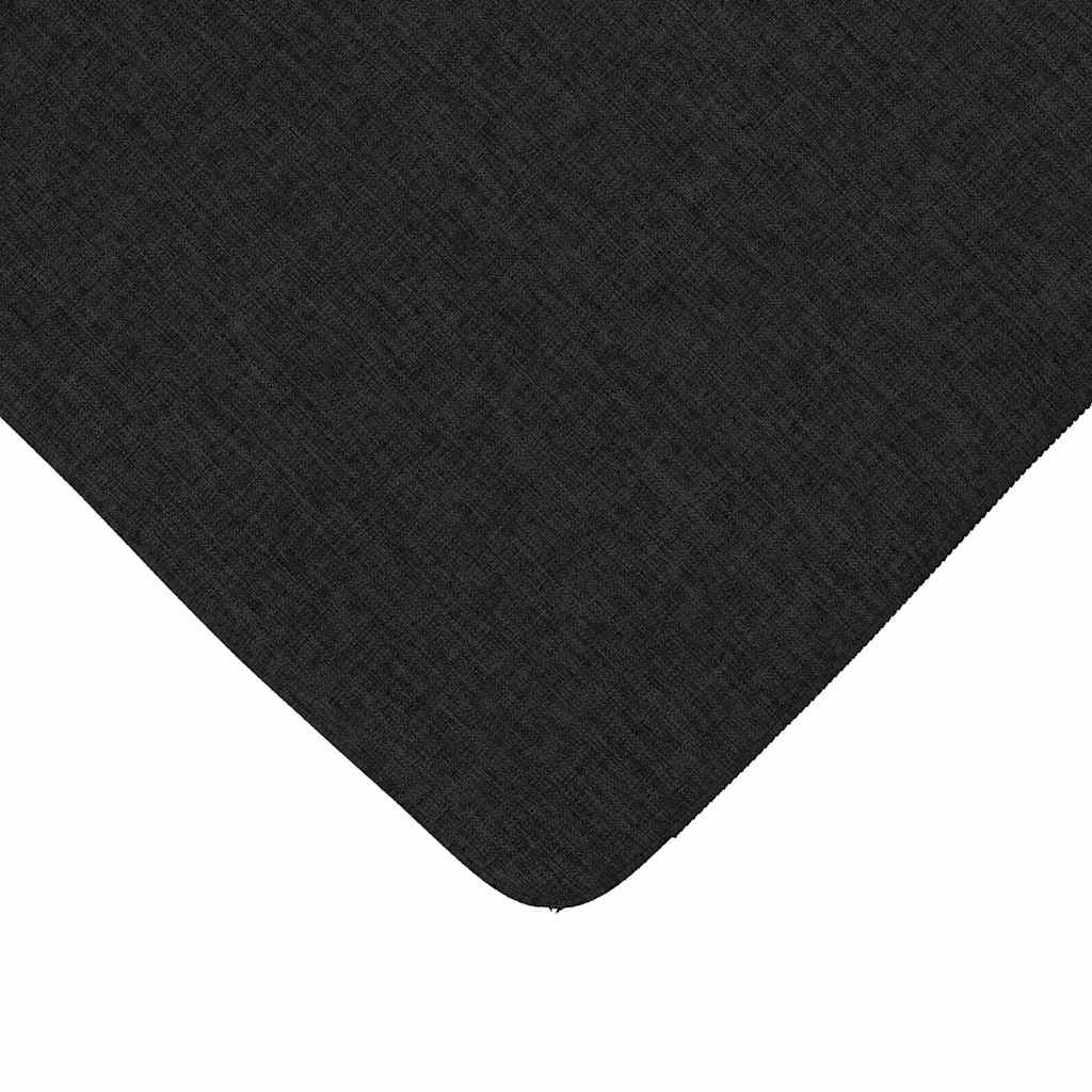 Cuscini per Seduta 4 pcs Nero 40 x 40 x 3 cm Tessuto