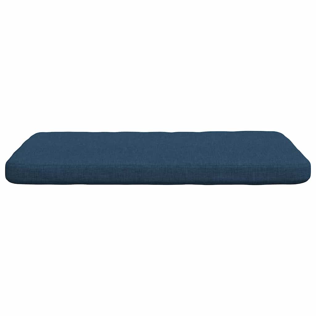 Cuscini per Seduta 4 pcs Blu 40 x 40 x 3 cm Tessuto