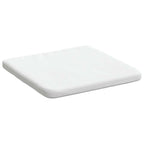 Cuscini per Seduta 4 pcs Bianco 40 x 40 x 3 cm Tessuto