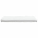 Cuscini per Seduta 4 pcs Bianco 40 x 40 x 3 cm Tessuto