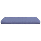 Cuscini per Seduta 4 pcs Blu jeans 40 x 40 x 3 cm Tessuto