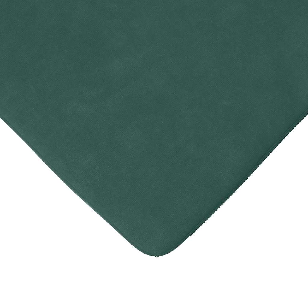 Cuscini per Seduta 4 pcs Verde Scuro 40 x 40 x 3 cm Velluto