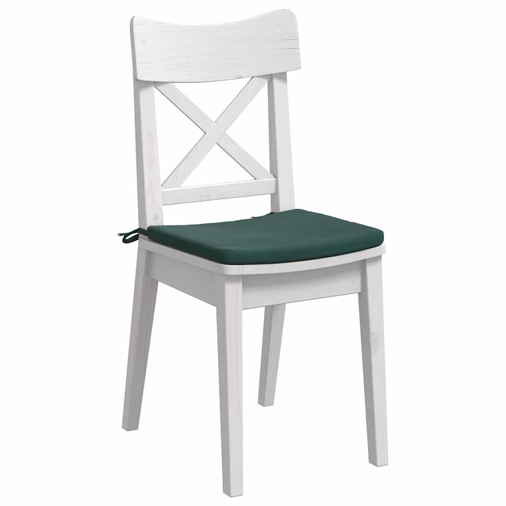 Cuscini per Seduta 4 pcs Verde Scuro 40 x 40 x 3 cm Velluto