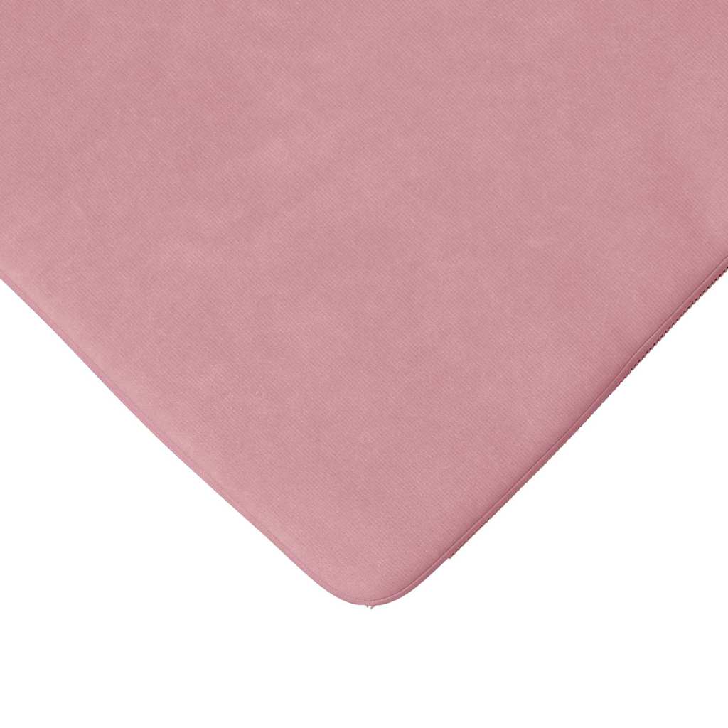 Cuscini per Seduta 4 pcs Rosa 40 x 40 x 3 cm Velluto