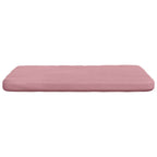 Cuscini per Seduta 4 pcs Rosa 40 x 40 x 3 cm Velluto