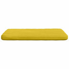 Cuscini per Seduta 4 pcs Giallo 40 x 40 x 3 cm Velluto